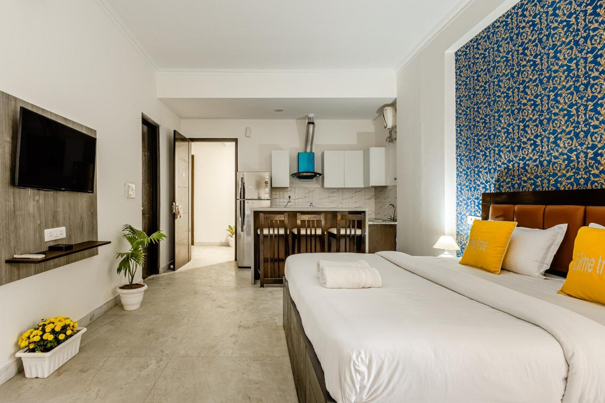 Lime Tree Service Apartment Golf Course Road, Gurgaon Esterno foto