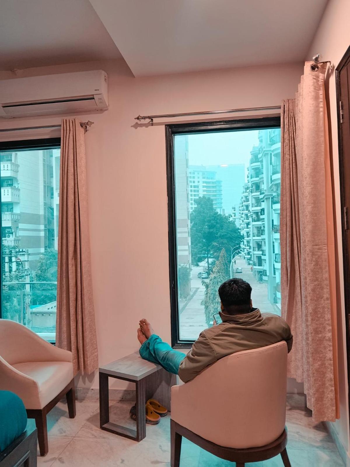 Lime Tree Service Apartment Golf Course Road, Gurgaon Esterno foto