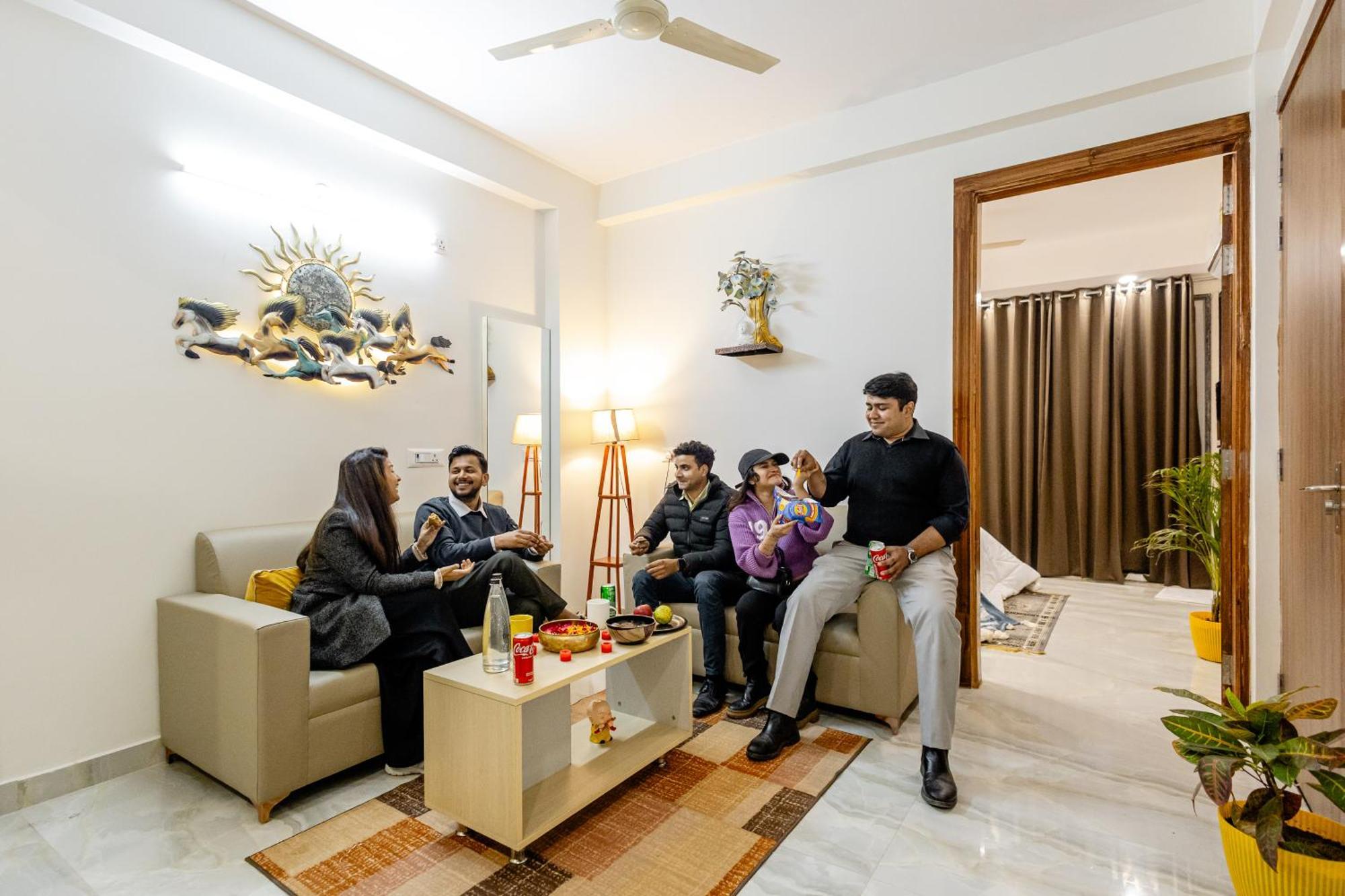 Lime Tree Service Apartment Golf Course Road, Gurgaon Esterno foto